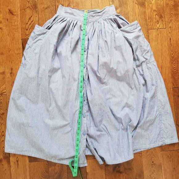 Vintage button down 80s skirt - Picture 4 of 5